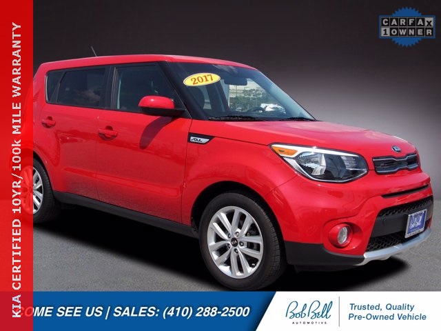 Certified Pre-Owned 2017 Kia Soul Plus FWD 4D Hatchback